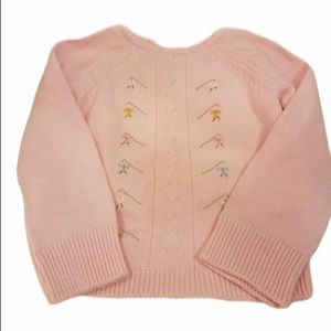 Mantessa pink sweater